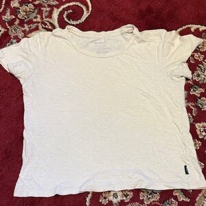 RVCA Women's Cream Short Sleeve Tee